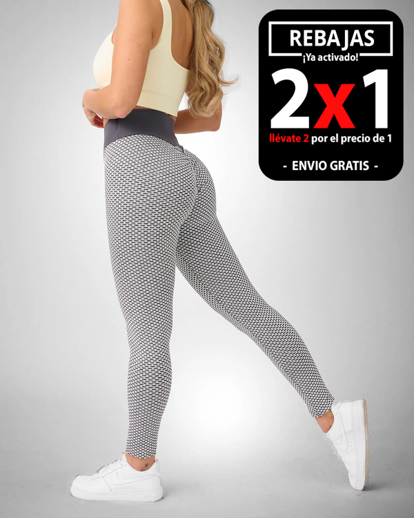 Leggings Push-Up ¡2x1 Rebajas! Rojo